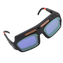 Solarglas-Schweißerbrille Sicherheitsbrille DIN3/11 mit integriertem Akku