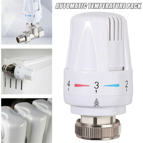 Thermostatic Radiator Valves for Head Water Heating and Geothermal Control, Easy Install Temperature Regulators 1