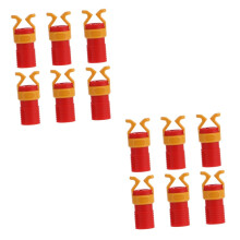 2 Sets Screw Holder Universal Drill Holder Tool for Impact Wrench Nut Power Tools, 6 Pieces, ABS Plastic, Red