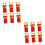 2 Sets Screw Holder Universal Drill Holder Tool for Impact Wrench Nut Power Tools, 6 Pieces, ABS Plastic, Red 1