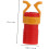2 Sets Screw Holder Universal Drill Holder Tool for Impact Wrench Nut Power Tools, 6 Pieces, ABS Plastic, Red 3