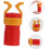 2 Sets Screw Holder Universal Drill Holder Tool for Impact Wrench Nut Power Tools, 6 Pieces, ABS Plastic, Red 4