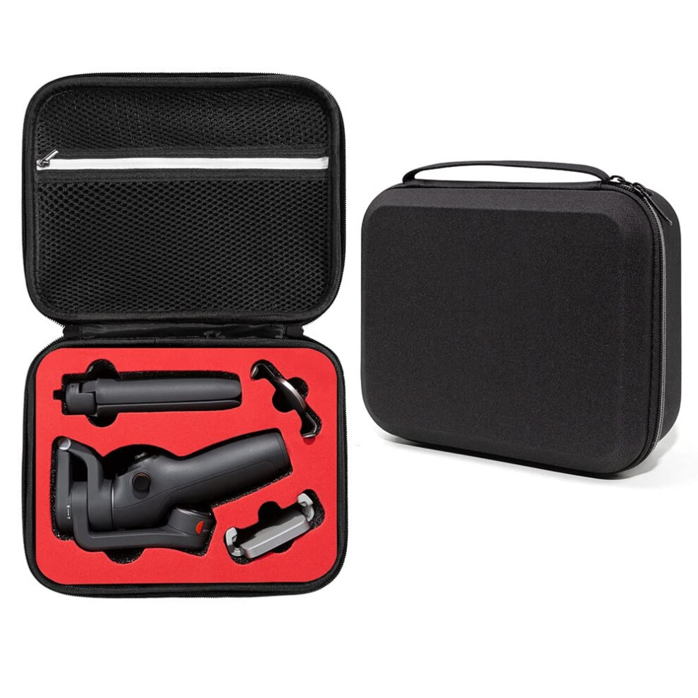 Travel Bag For Dji Osmo Mobile 6 Gimbal Stabilizer With Lining, Portable Storage For Accessories, Color Red/Black 6482260520179