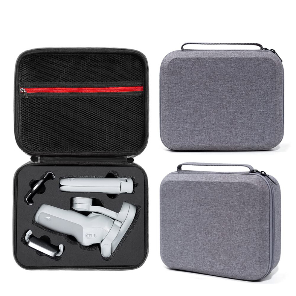 Hard Travel Carrying Case For Dji Osmo Se Gimbal Stabilizer - Protective Storage Bag For Om Se Handheld Gimbal Accessories Grey 6493810584954