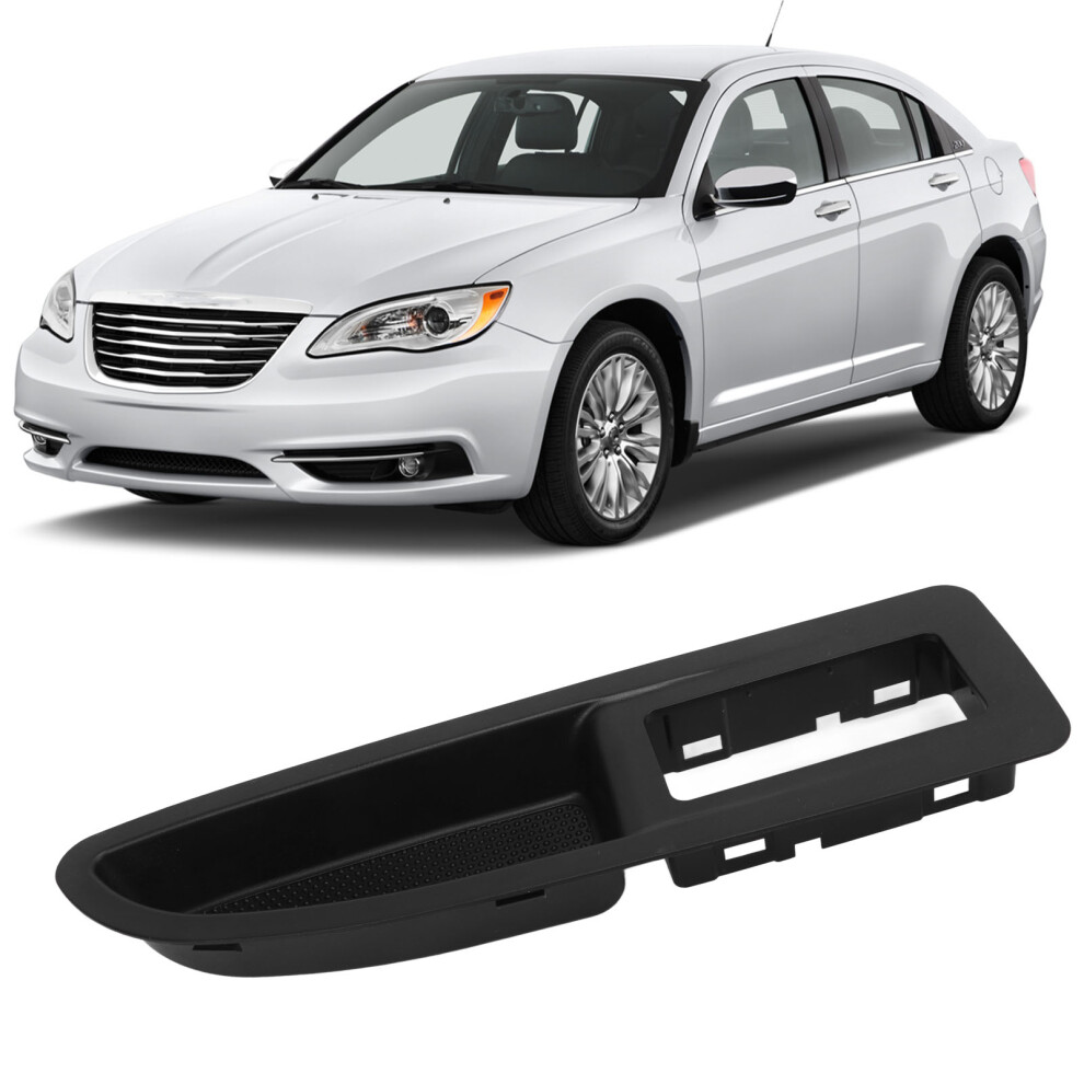 Front Left Window Switch Bezel For Dodge Avenger Black 4191338847415