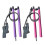 (Purple) Pilates Bar Stick With Resistance Band 4