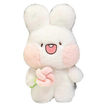 (B) Cute doll Yangzhou plush toy comfort rabbit doll claw machine rag doll birthday gift
