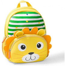 (Lion) Toddler Cartoon Backpack, Waterproof Preschool 3d Cute Cartoon Neoprene Animal Schoolbag For Kids