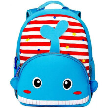 (Whale) Toddler Cartoon Backpack, Waterproof Preschool 3d Cute Cartoon Neoprene Animal Schoolbag For Kids