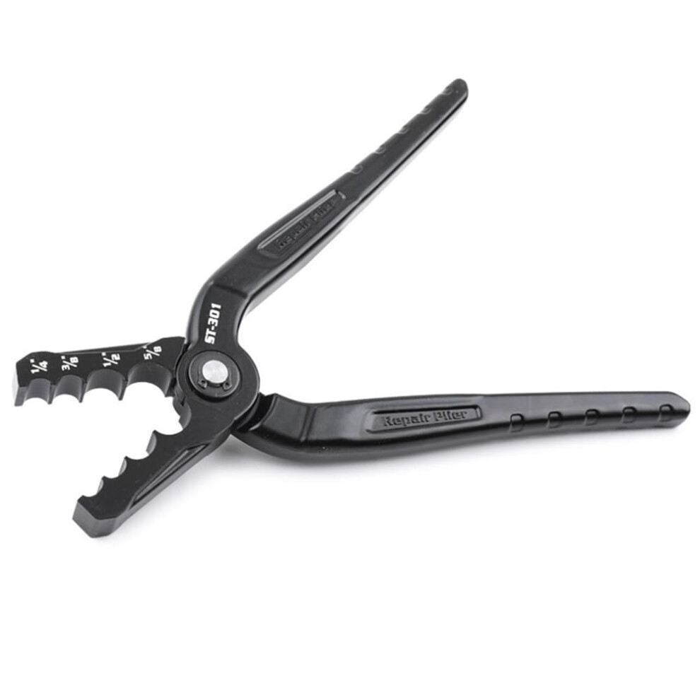 St301 Copper Pipe Repair Pliers 12-Inch Versatile Round Nose Tool For Quick Leak Fixes In Flat And Round Tubes 6276012333212