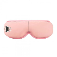 (pink) Bluetooth Eye Massager Air Pressure Eye Massager Vibrating Hot Compress Eye Protection Device