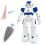 (Blue) Remote control robot toy dancing electric intelligent robot remote control dancing robot 1