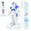 (Blue) Remote control robot toy dancing electric intelligent robot remote control dancing robot 4