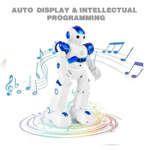 (Blue) Remote control robot toy dancing electric intelligent robot remote control dancing robot 1