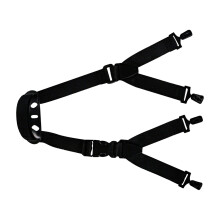 Protective Helmet Chin Strap Adjustable Elastic Safety Cord with Removable Chin Guard for Football Softball Hockey Baseball