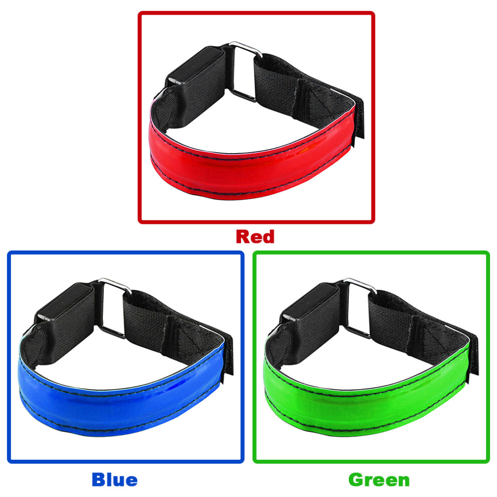 Rechargeable Led Armband For Running, Cycling, Night Safety, 37Cm, Multi-Color 7891338850978