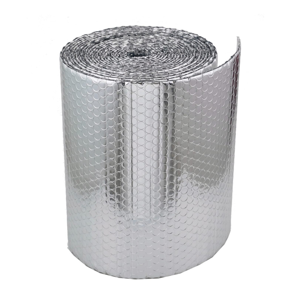 Insulation Film Reflective Radiator Insulation Roll 1X30m, 4-5Mm Foam Radiation Barrier For Attics, Walls, Ducts, Floors 6276012333458