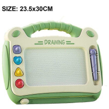 (Green) Painting Board Magnetic Plaque, Magnetic Magic Panels Children Colorful Drawing Board Educational Toy
