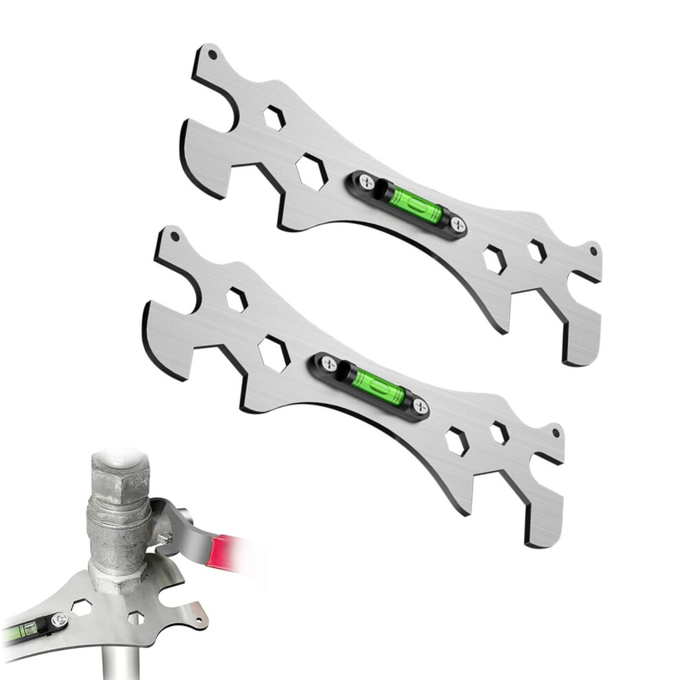 Shower Key Tool Pack Of 2, Multifunctional Angle Wrench For 8-29 Mm Hex Screws, Sink Installer And Repair Wrench 6482260521138