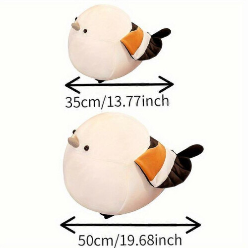 (large) Down cotton tit bird soft chubby plush toy pillow large grab bag 2