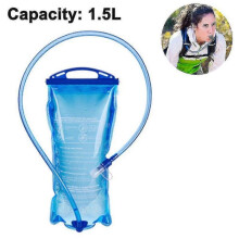 (A) Water Bags Water Reservoir Hydration Bladder 1.5L, for Hiking Camping Backpack