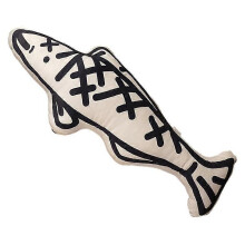 (B) Touching Fish Pillow Salted Fish Doll Plush Toy Doll Keychain Work Fish Breeding Cushion Seat Cushion Napping Pillow
