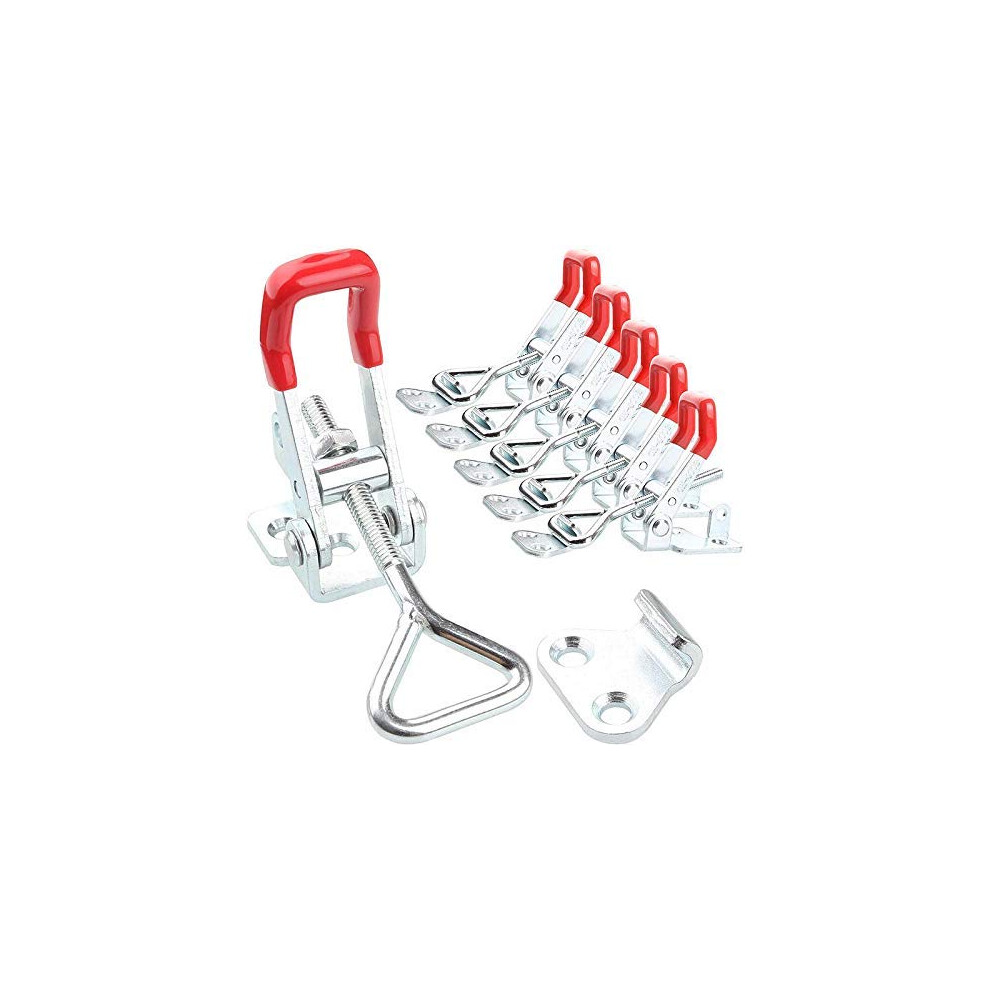 Collet Chuck Adjustable Toggle Clamp Heavy Duty Lockable 4002 Style Toggle Haspe Clamp Set Of 6 6276012333892