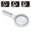 Handheld Magnifier 5X/12X with 18 LED, Rechargeable 650mAh 14