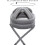 Elderly Protective Head Hat Fall Protection Hat for Seniors Comfortable Grey Adjustable Size Safety Gear 3