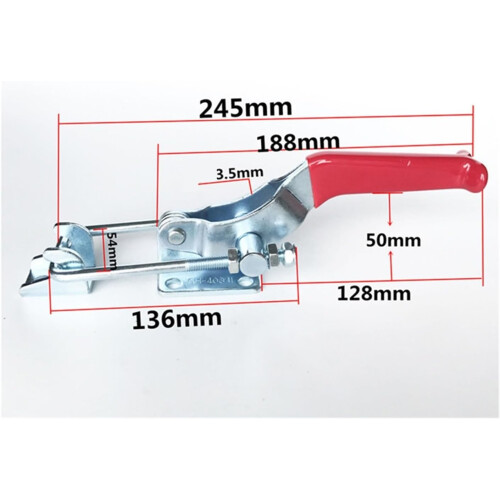 Schnellspanner GH-40341-WDC, Durable Door Lock Quick Release Clamp, Metal Construction, Adjustable Design 1