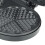 3-in-1 Waffle Maker 1200W Adjustable Temp Anti-Stick Tactile Handle US 8