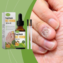 (3pcs) Bee Venom nail care oil, gentle repair of soft nails, thick nails, inlaid nails and empty nails, glossy nail solution, effective against fungi