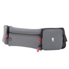 Wasserdichte Lauf-Taillentasche für Handys bis zu 17 cm, Grau, Neu