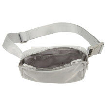 Large Capacity Gray Waist Belt Pouch for Travel & Sports, 60-120cm