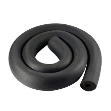 Pipe Insulation Foam, Black Foam Pipe Insulation, 0.25-1.25 Inch Inner Diameter, Rubber Heat Insulation Hose for Air Conditioners