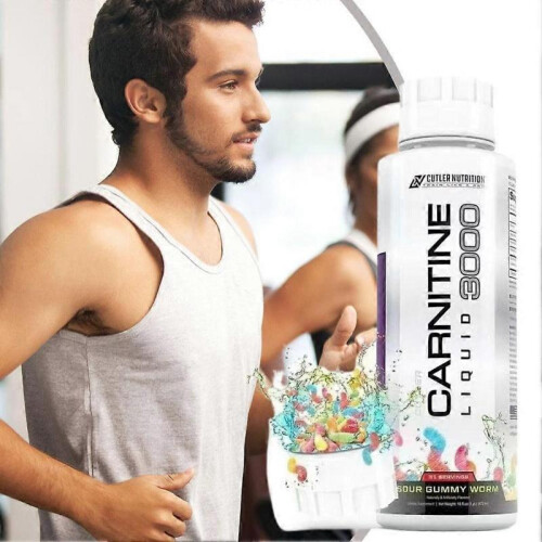 1pc Cutler Nutrition Liquid L-Carnitine 3000mg Sour peach 1