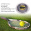 1.25mm Polyester Tennis Racket String 200M Silver Gray Durable 4
