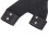Artificial Leather Archery Hand Guard Protector, 2-Finger Adjustable Glove, Black 8