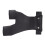 Artificial Leather Archery Hand Guard Protector, 2-Finger Adjustable Glove, Black 16
