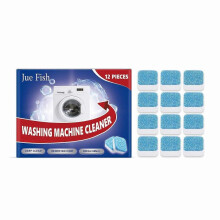 (3 Box - 36pcs) Washer Machine Cleaner, Washing Machine Cleaner Descaler, Washer Machine Cleaner Tablets for Washing Machine Hygiene Cleaning