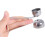 Egg Topper Egg Top Remover Stainless Steel Double Head Egg Cracker Opener Kitchen Tool for Perfect Egg Presentation 5