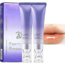 (orange) Volumizing Lip SerumColor Changing Lip SerumPlump Gloss Moisturizing Lip SerumLip Treatment Non Sticky Finish for Women Dating Party Travel