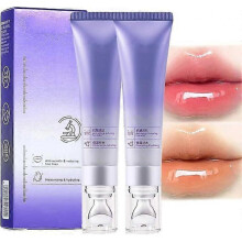 (2 colors) Volumizing Lip SerumColor Changing Lip SerumPlump Gloss Moisturizing Lip SerumLip Treatment Non Sticky Finish for Women Dating Party Travel
