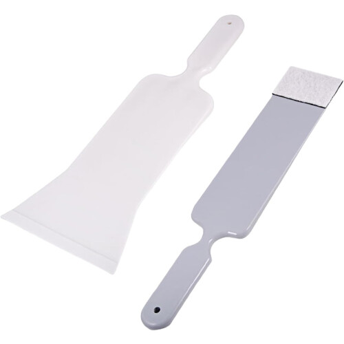 High-Performance Glass Cleaning Squeegee with Long Handle, Versatile for Home and Auto Use, Ice Scraper Tool 2