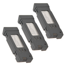3pcs RC Plane Lithium Battery 850mAh 3.7V with 3-in-1 Charger