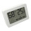 Digital Indoor Thermometer Hygrometer - Accurate Temp & Humidity Gauge, LCD Display, White/Black 1