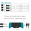 (blue) Hand Grip Holder Console Radiator for Switch/ Switch Lite, Portable Joy-Con Charger Dock Cooling Gaming Grip Holder for Switch/ Switch Lite 5