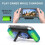 (blue) Hand Grip Holder Console Radiator for Switch/ Switch Lite, Portable Joy-Con Charger Dock Cooling Gaming Grip Holder for Switch/ Switch Lite 2
