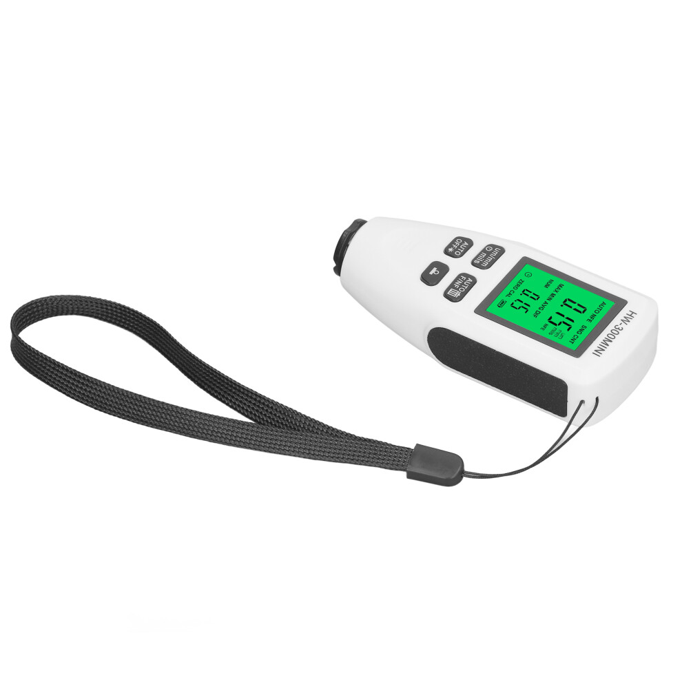 Digital Car Coating Thickness Gauge Hw 300Mini 0-2000Um White 4981338863252
