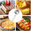 Egg Separator for Raw Eggs, Durable Plastic Yolk White Filter, Hangable Egg Splitter Tool for Baking and Cooking 4